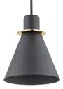 Lampa Wisząca Beverly 4687 1Xe27 czarna