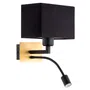 Kinkiet Bill 1041 2Xe27 czarny/złoty