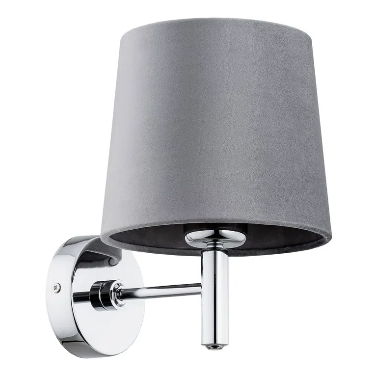 Kinkiet Bolzano Plus 4760 1Xe27 biały/chrom