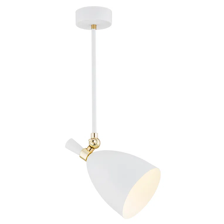 Lampa Sufitowa Charlotte 4684 1Xe27 Biała