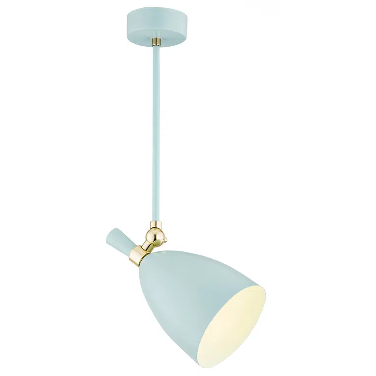 Lampa Sufitowa Charlotte 4685 1Xe27 Błękitna