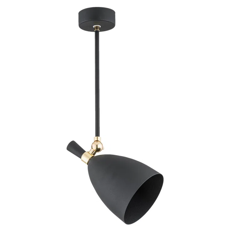 Lampa Wisząca Charlotte 4686 1Xe27 czarna