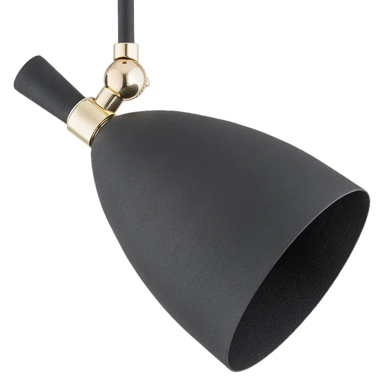 Lampa Wisząca Charlotte 4686 1Xe27 czarna