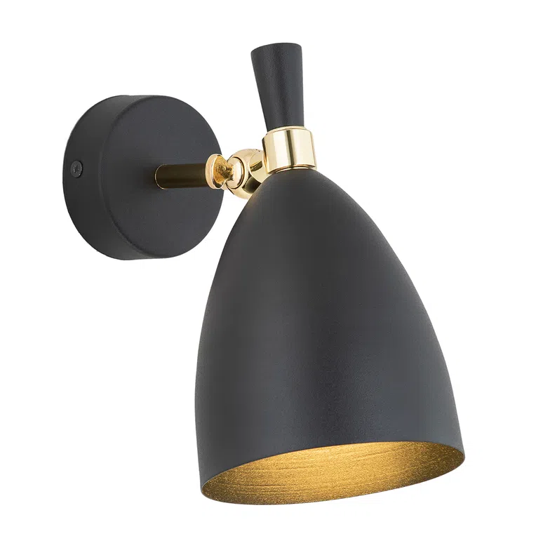 Kinkiet Charlotte 4701 1Xe27 czarny