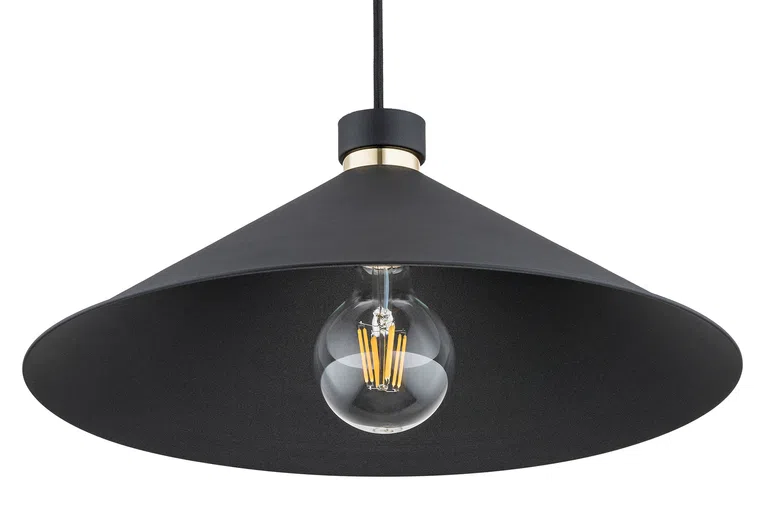 Lampa Wisząca Nashville 4695 1Xe27 czarna