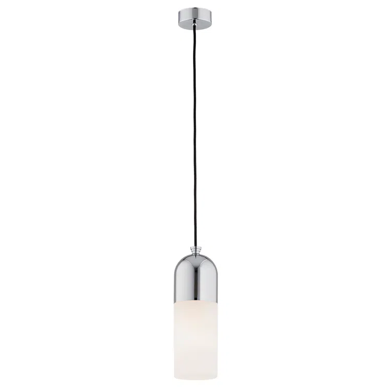 Lampa Wisząca Burgos 4211 1Xe27 chrom/opal