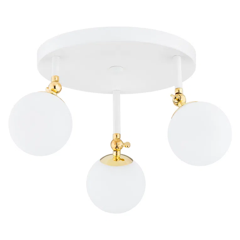 Plafon Latina 1434 3Xe14 biały