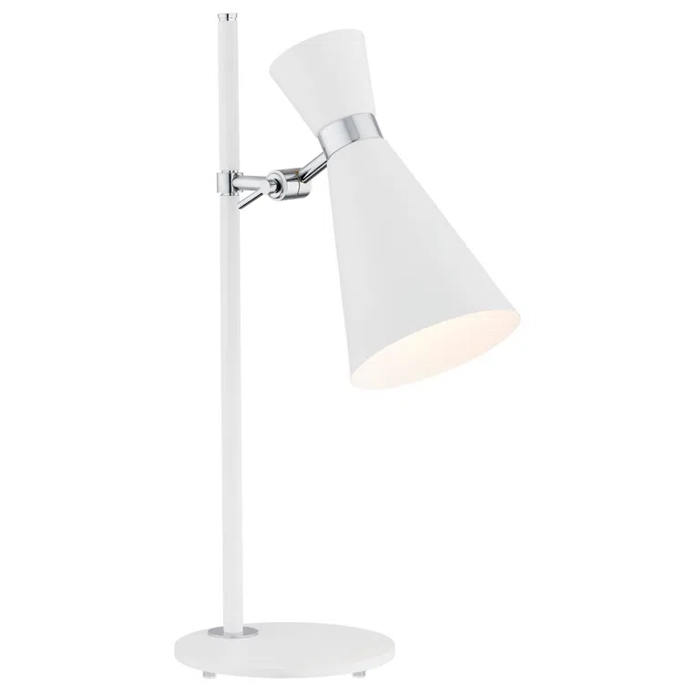 Lampa Biurkowa Lukka 3890 1Xe27 biała