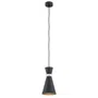 Lampa Wisząca Lukka 3896 1Xe27 czarna/chrom