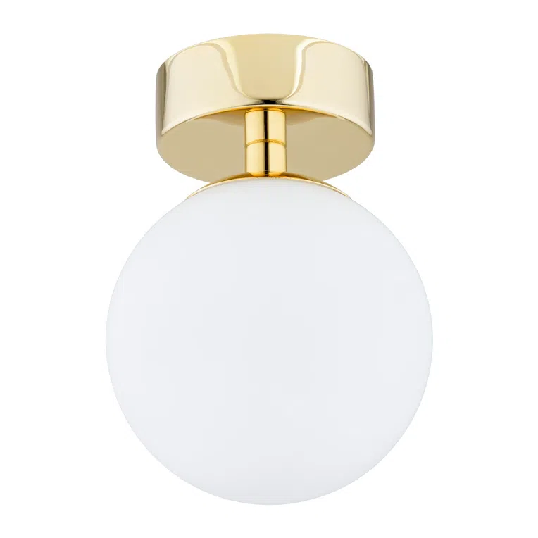 Plafon Flavio 4004 1Xe14 mosiądz