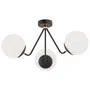 Lampa Sufitowa Tomar 1478 3Xe27 Czarna/Biała/Opal