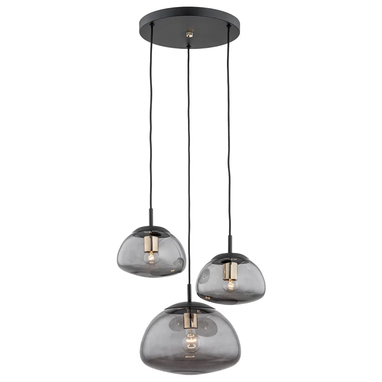 Lampa Wisząca Trini 1493 3Xe27 dymna