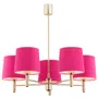Żyrandol Ponte 2089 5Xe27 Różowy