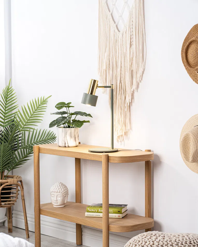 Lampa Biurkowa Doria 4276 1Xe27 szałwia