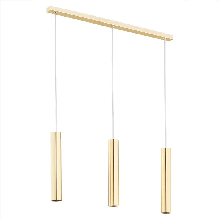 Lampa Wisząca Gomera 1443 3Xgu10 mosiądz