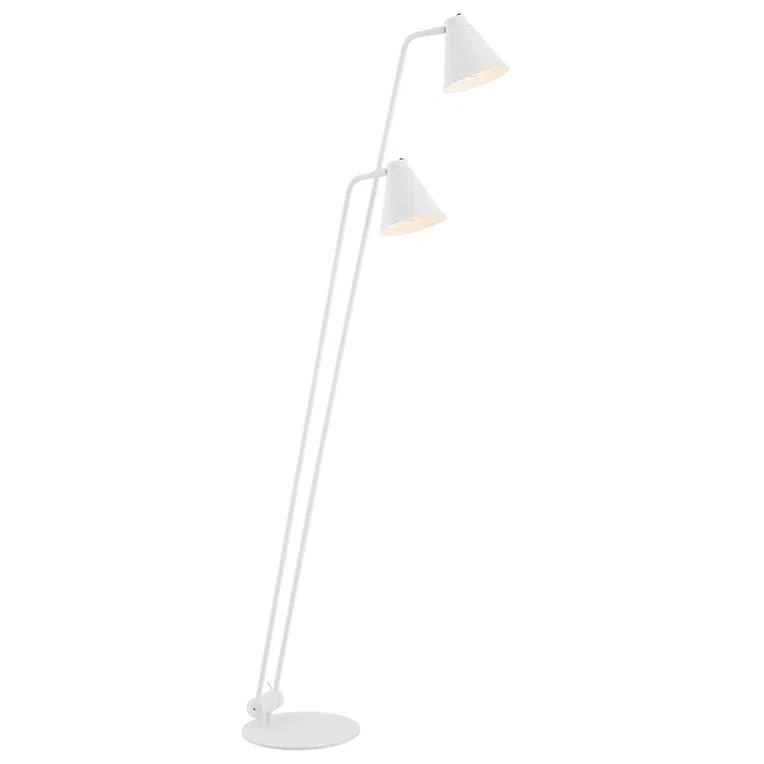 Lampa Podłogowa Avalone 7076 2Xe27 biała