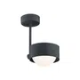 Lampa Wisząca Massimo Plus 8060 1Xe27 opal/czarna