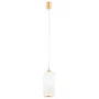 Lampa Wisząca Pallado 4993 1Xe27 opal/mosiądz
