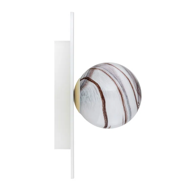 Kinkiet Piava 1xe14 kremowy biały