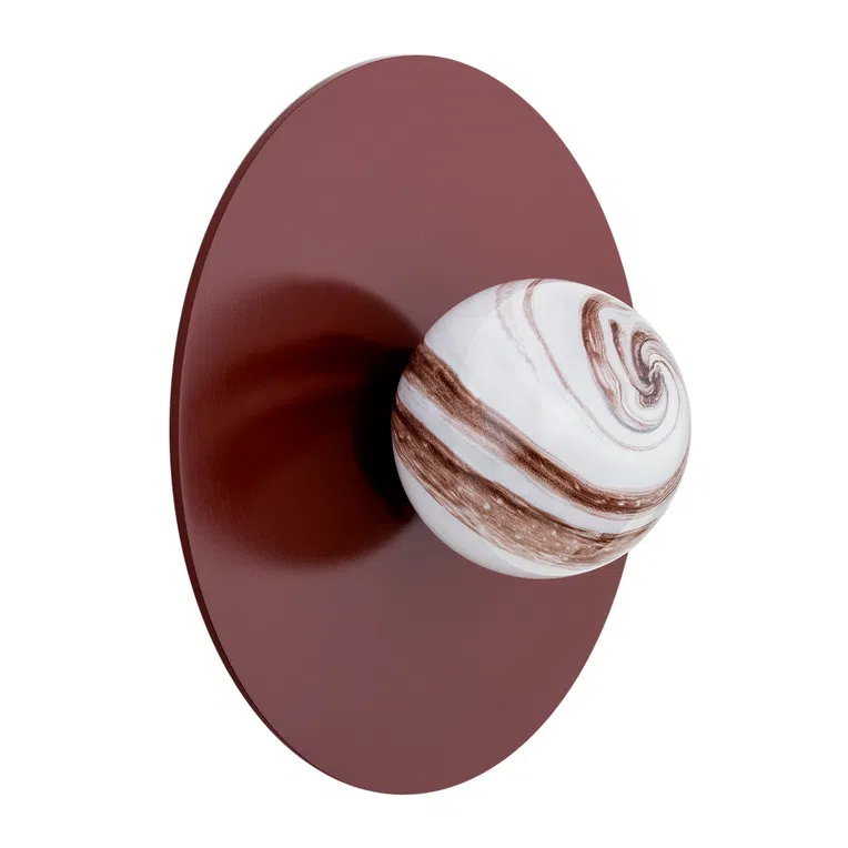 Kinkiet Piava 1xe14 czekoladowy brąz