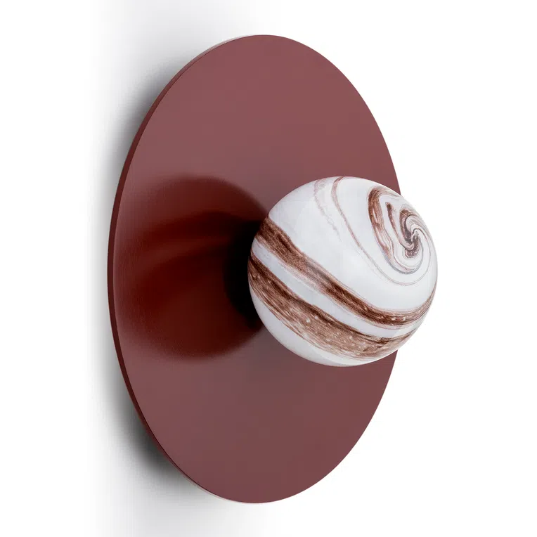 Kinkiet Piava 1xe14 czekoladowy brąz