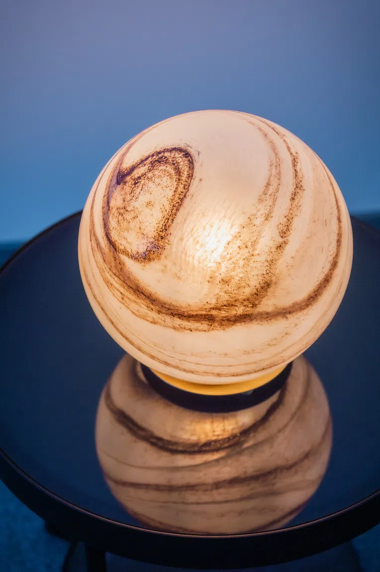 Lampa stołowa Aruba 1xe27 mosiądz