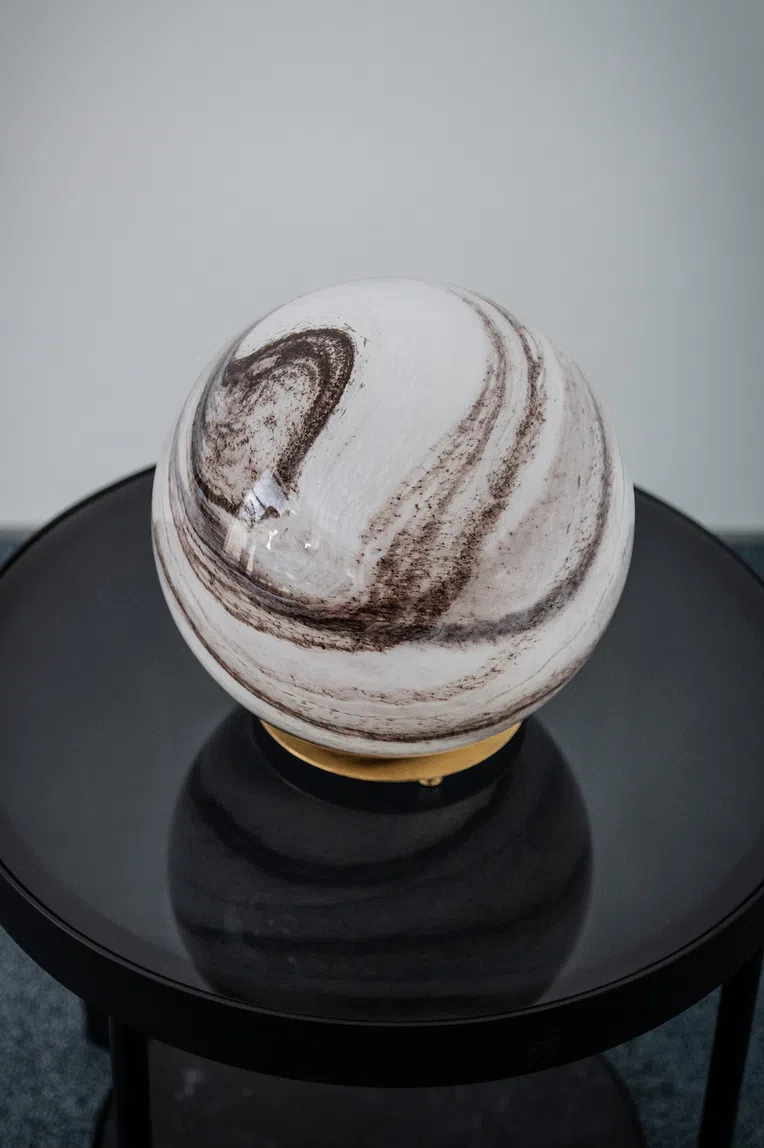 Lampa stołowa Aruba 1xe27 mosiądz