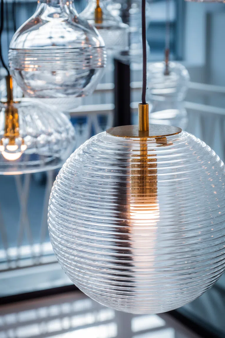 Lampa wisząca Evans 1xe27 mosiądz