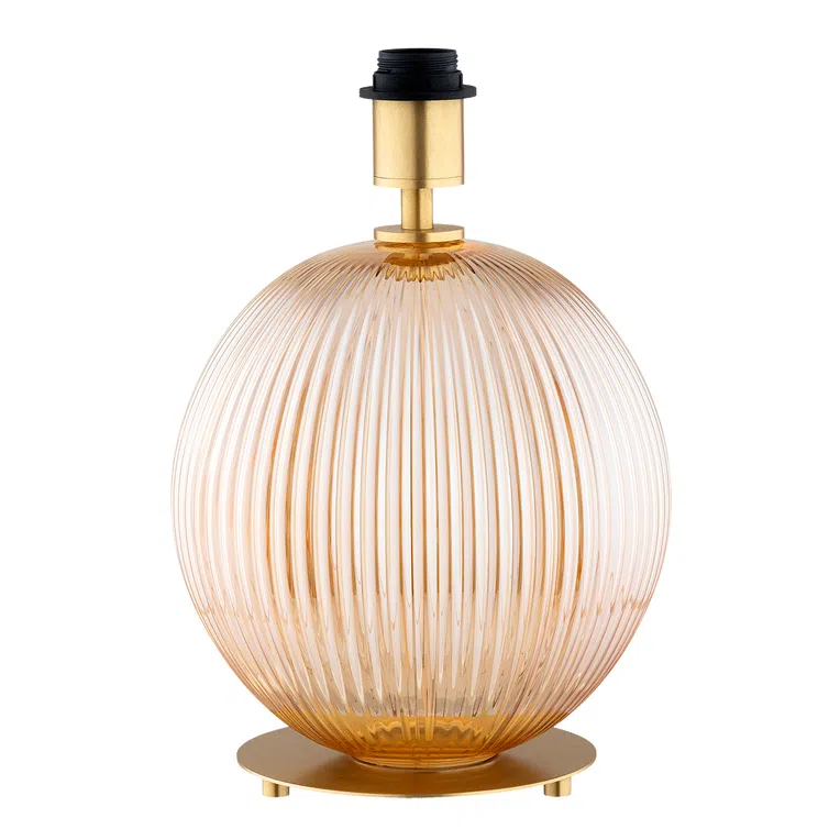 Lampa stołowa Hamilton 1xe27 róż/mosiądz