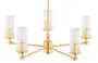Żyrandol Hampton 5xe14 mosiądz