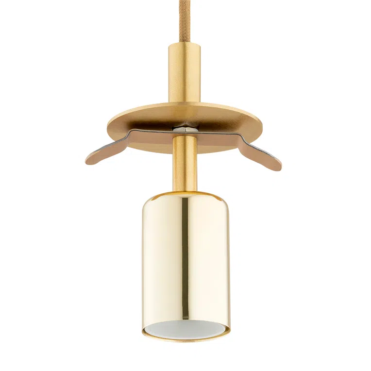 Lampa wisząca Paloma 3xe27 miodowy/mosiądz