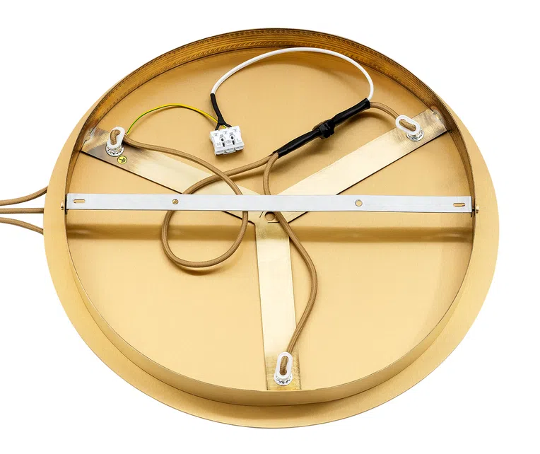 Lampa wisząca Paloma 3xe27 miodowy/mosiądz