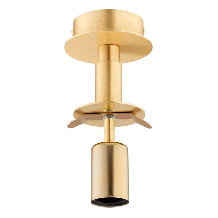 Kinkiet Paloma 1xe27 miodowy/mosiądz