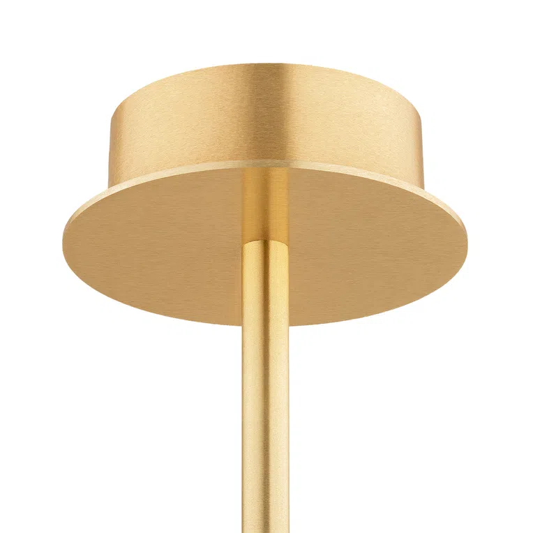 Żyrandol Princeton 8xe27 fioletowy/ mosiądz