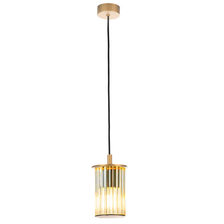LAMPA OGRODOWA WISZĄCA 8755 NORFOLK 1XE27 ZŁOTY/TRANSPARENTNY