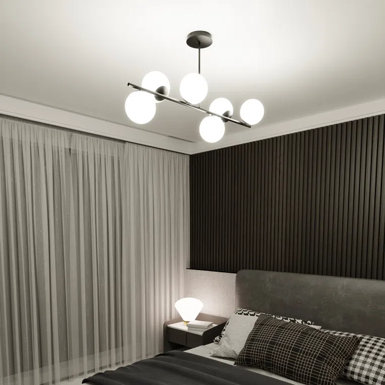 Lampa Sufitowa Bior 61020/6 6Xe14 biała