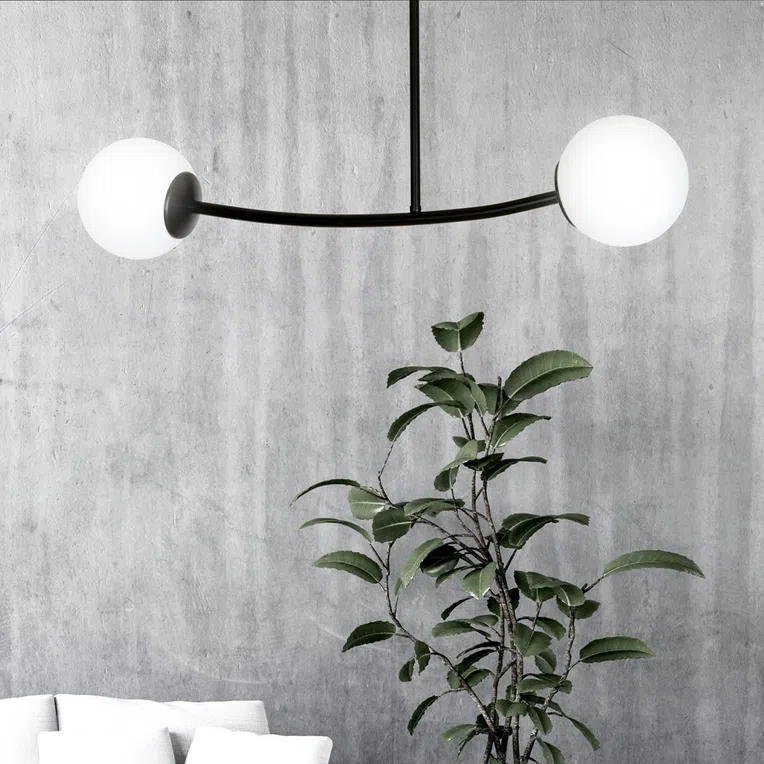 Lampa Sufitowa Halldor 21024/2 2Xe14 biała