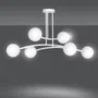 Lampa Sufitowa Halldor 6 1025/6 6Xe14 biała