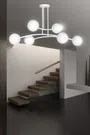 Lampa Sufitowa Halldor 6 1025/6 6Xe14 biała