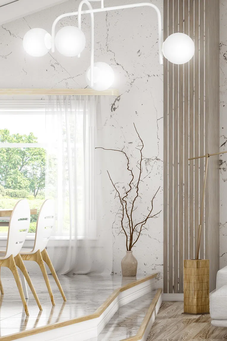 Lampa Sufitowa Kalf 4B 1031/4B 4Xe14 biała