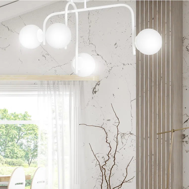 Lampa Sufitowa Kalf 4B 1031/4B 4Xe14 biała