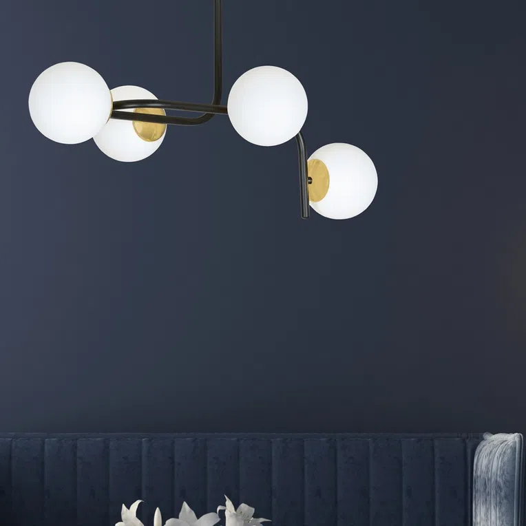 Lampa Sufitowa Ragnar 4A Black1032/4A 4Xe14 biała