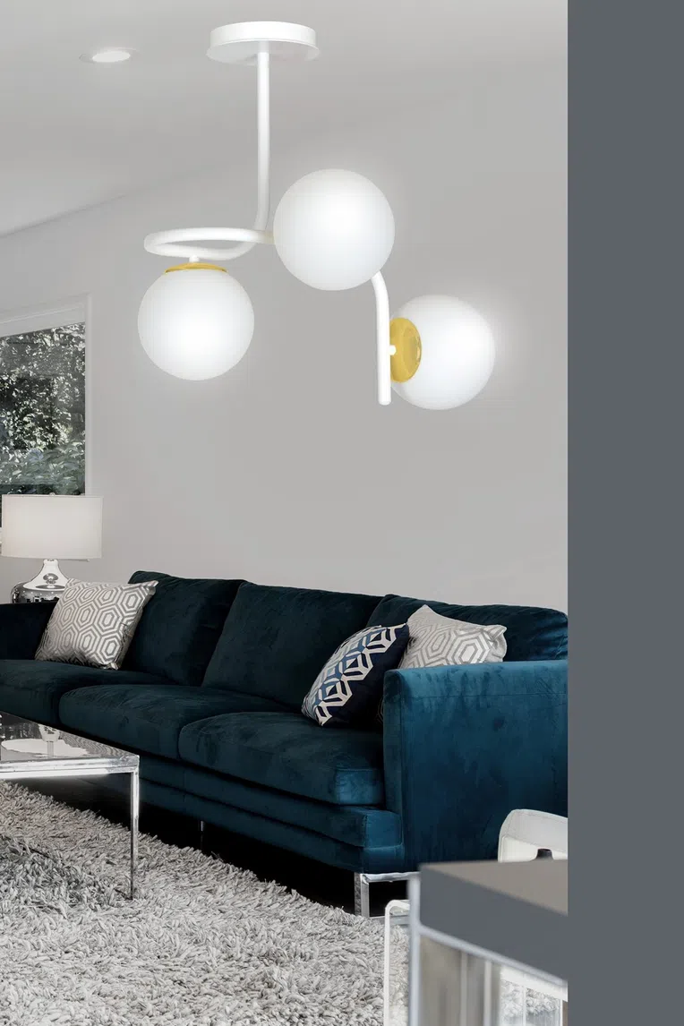 Lampa Sufitowa Ragnar 3 1033/3 3Xe14 biała