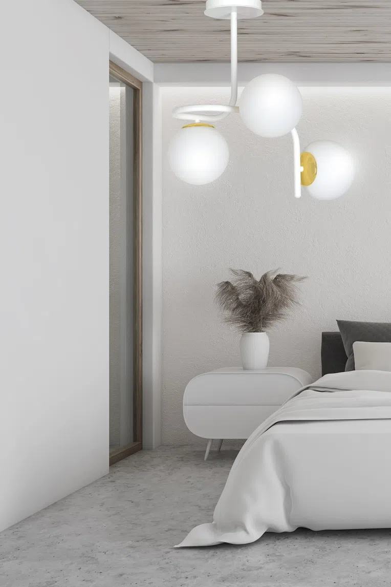 Lampa Sufitowa Ragnar 3 1033/3 3Xe14 biała