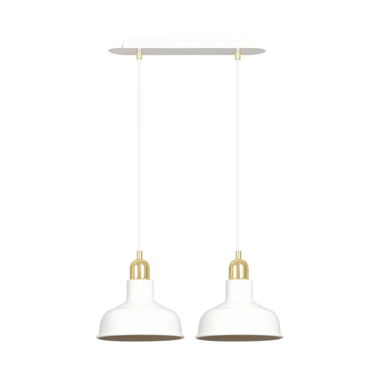 Lampa Wisząca Ibor 2 1043/2 2Xe27 biała