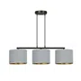 Lampa Wisząca Hilde 3 Bl1050/3 3Xe27 szara