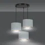 Lampa Wisząca Hilde 3 Bl Premium 1050/3Prem 3Xe27 szara