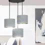 Lampa Wisząca Hilde 3 Bl Premium 1050/3Prem 3Xe27 szara