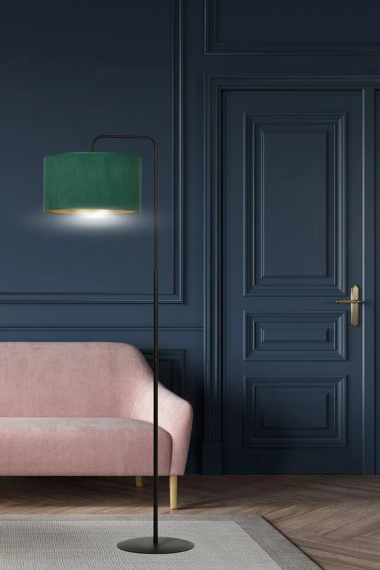 Lampa Stojąca Hilde Lp1 Bl1051/Lp1 1Xe27 zielona