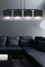 Lampa Wisząca Hilde 4 Bl1054/4 4Xe27 czarna